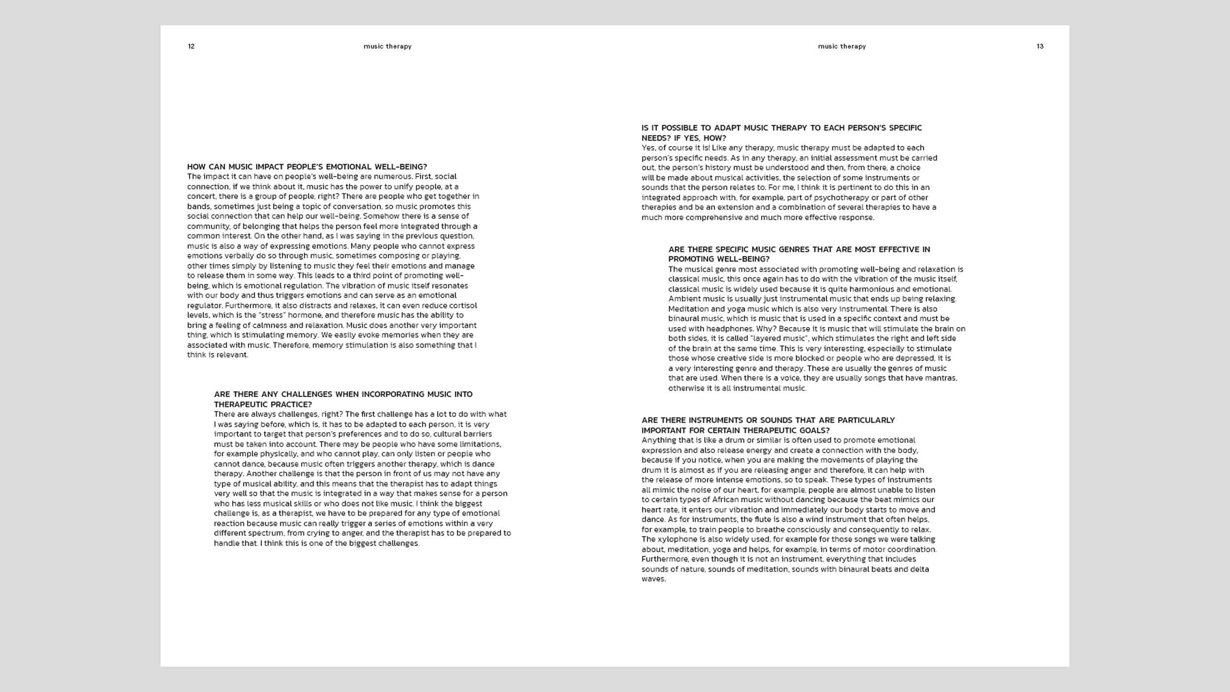 Symphonia Spread